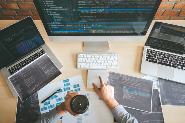 Roofing-professional-developer-programmer-working-software-website-design-coding-technology-writing-codes-database-company-office-global-cyber-connection-technology_122498-189-2